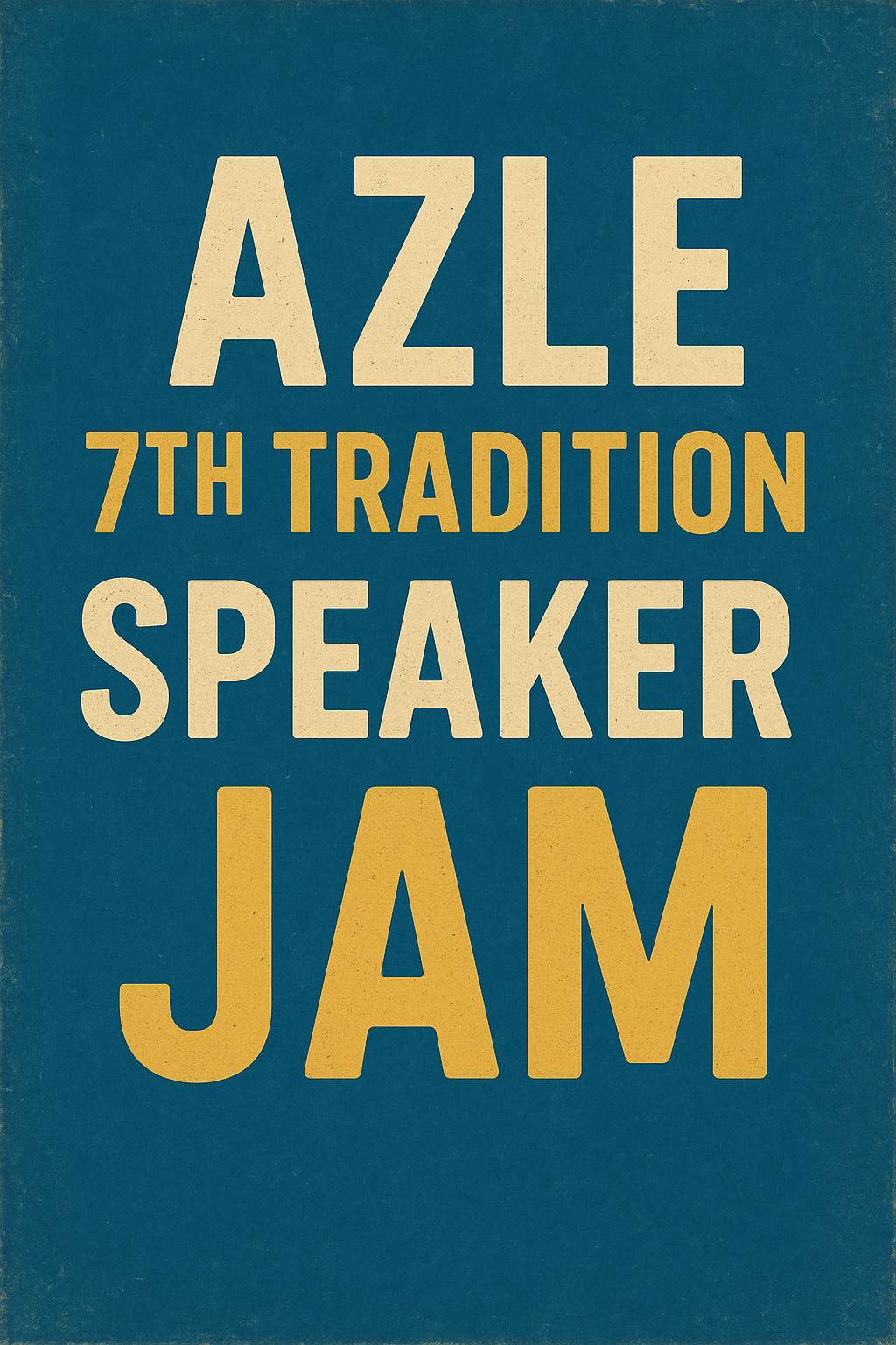 Azle 7th Tradition Speaker Jam - Azle, TX